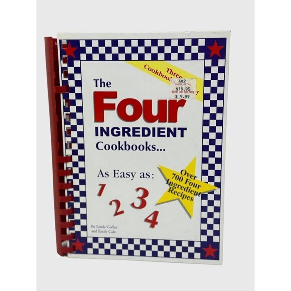 The Four Ingredient Cookbook Recipe Linda Coffee Emily Cale Quick Easy Simple - Picture 1 of 16